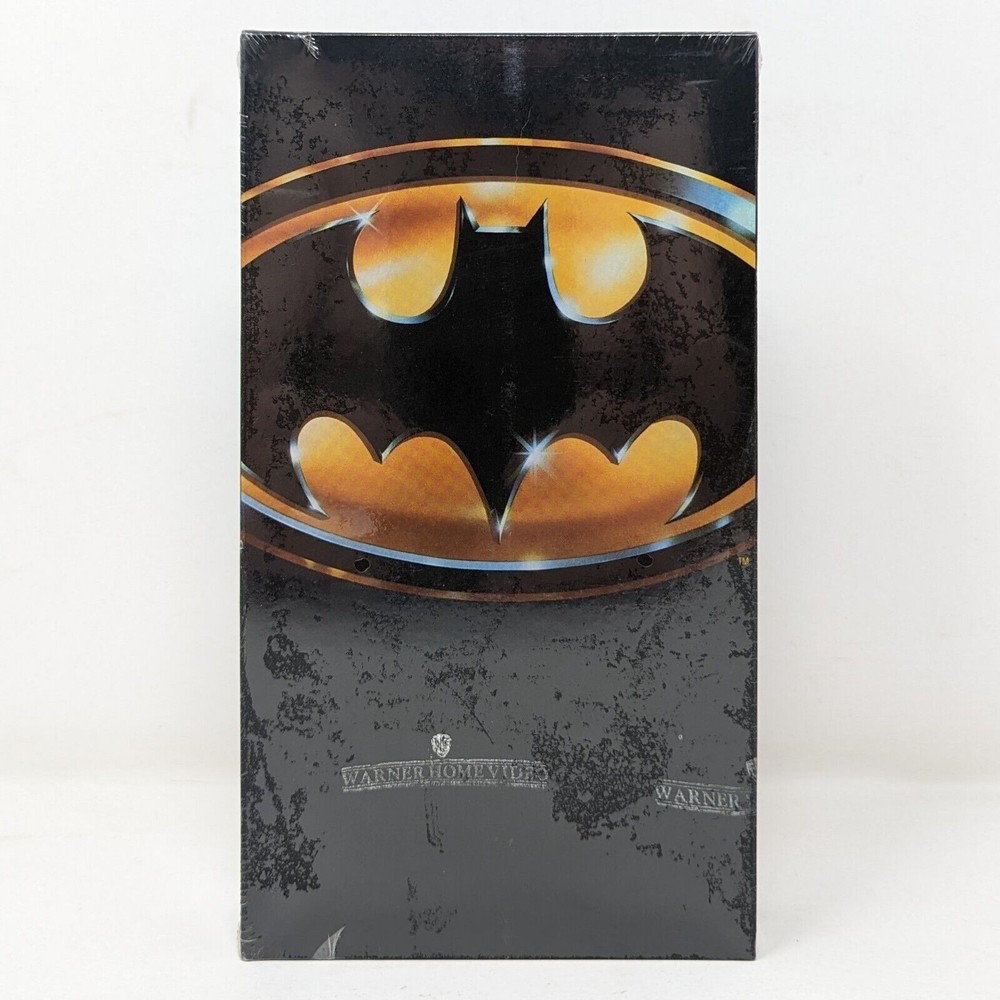 Batman (VHS, 1989) Warner Home Video Watermarks New Sealed Jack Nicholson Joker